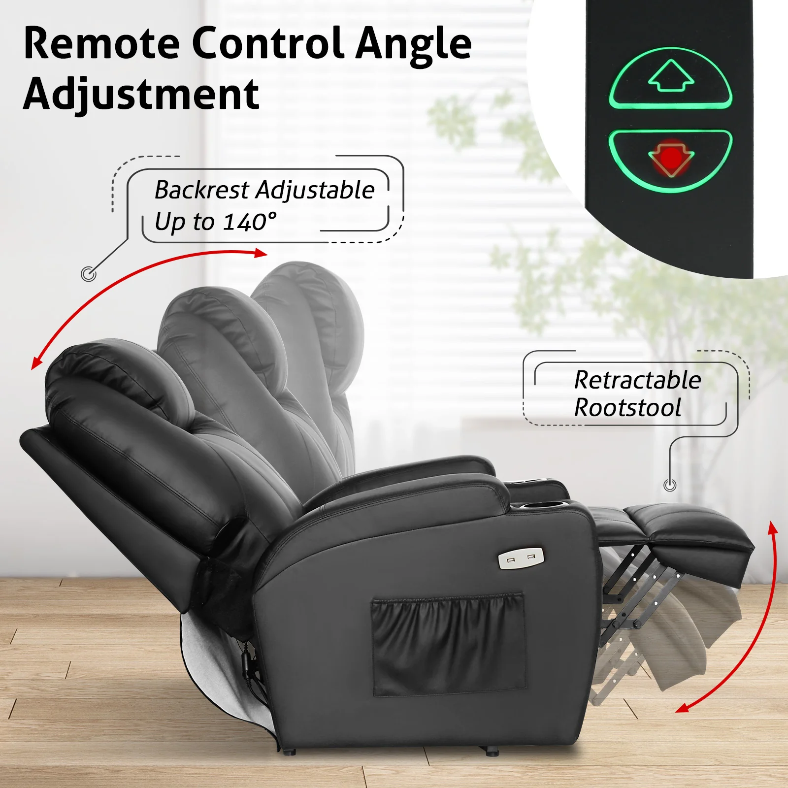 Massage Chair Electric Lift Recliner Chair
