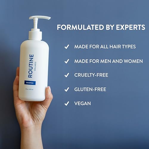 2024 Shampoo and Conditioner Set for Stronger Hair �C Vegan  Clinically Tested Biotin Shampoo with Nourishing Oils and Vitamins �C Rose Hips 14oz (Pack of 2)