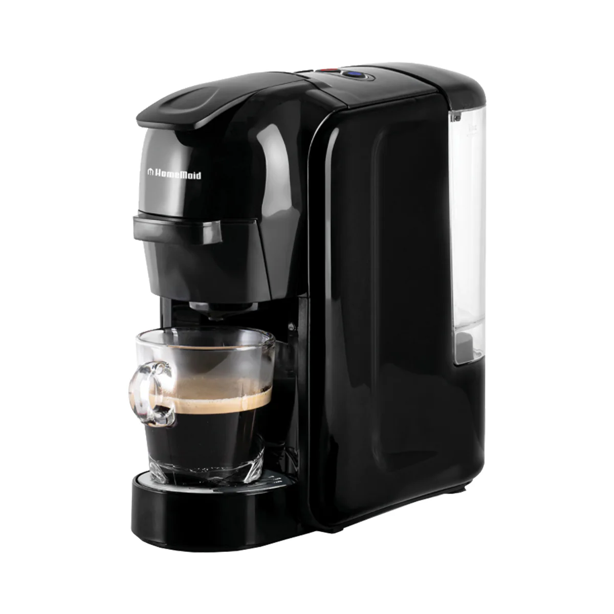 Pronti HomeMaid 3-in-1 Coffee Machine Multi-Capsule Pods and Ground Coffee Nespresso & Caffitaly Compatible CM-511HM