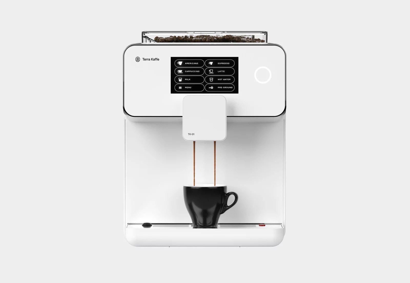 Terra Kaffe TK-01 Espresso Machine �C White