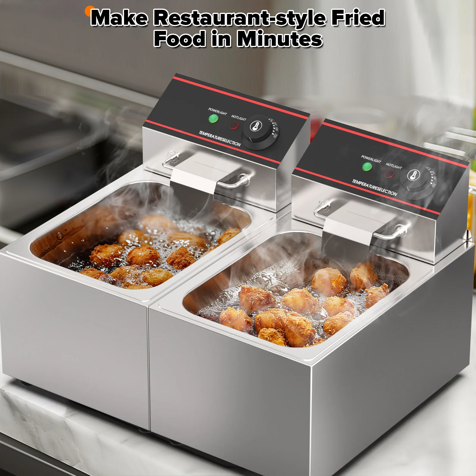 16L Commercial Electric Deep Fryer