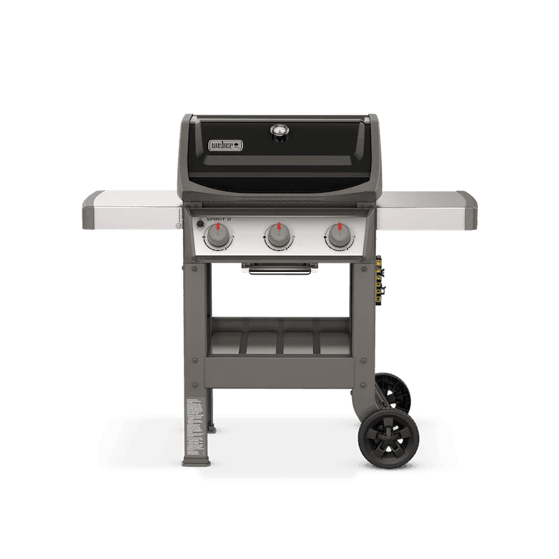 Weber Spirit II E-310 Propane Gas Grill, Black