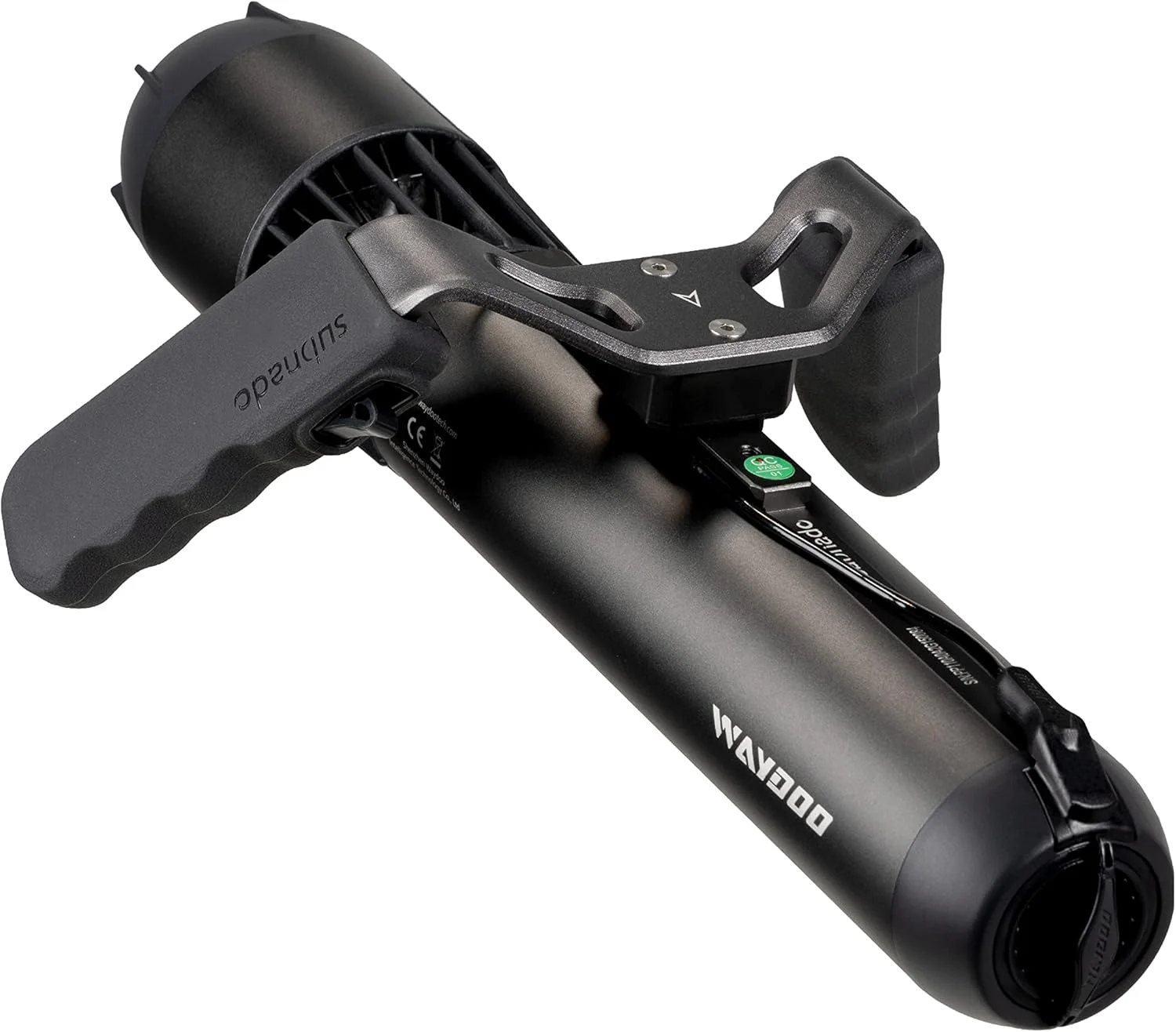 Twin Engine Handle Bracket+ Underwater Scooter 2 Packs with 2 handgrips, 2 Arm Mount Kits, 2 Accessories Mount Rings