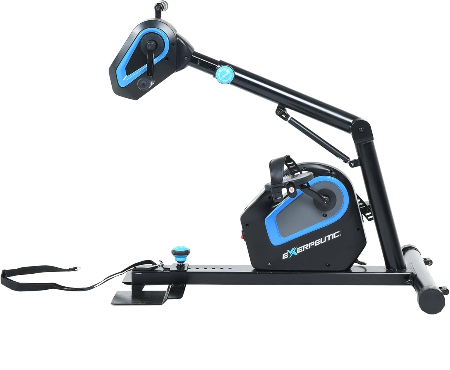 Exerpeutic 2000M Motorized Under Desk Exercise Bike �C Adjustable Electric Pedal Exerciser for Legs & Arms �C Fitness Equipment for Home & Office