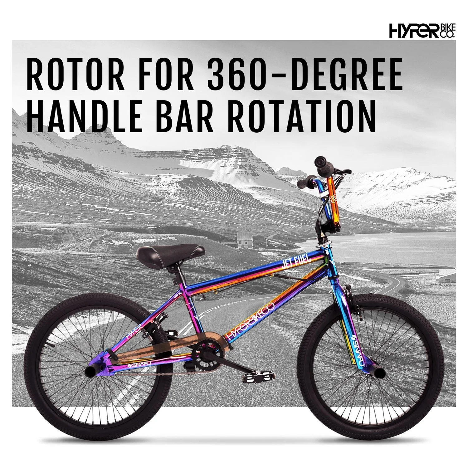 Hyper Bicycles 20��� Jet Fuel BMX Bike for kids, Recommended Ages 8 to 13 Years Old