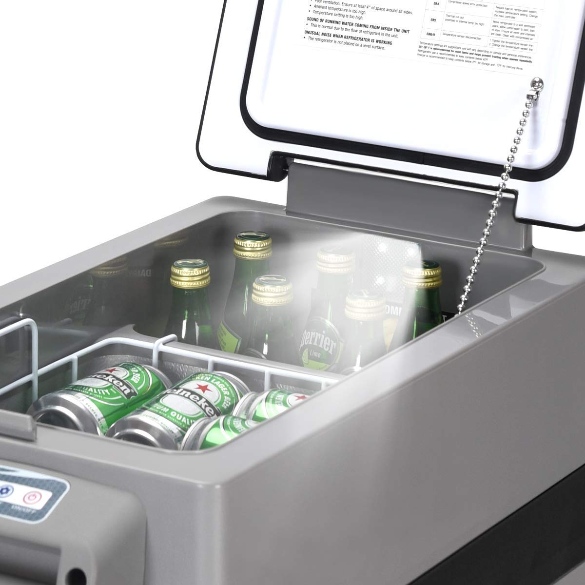 44 Quart Portable Refrigerator/Freezer Compact Vehicle Car