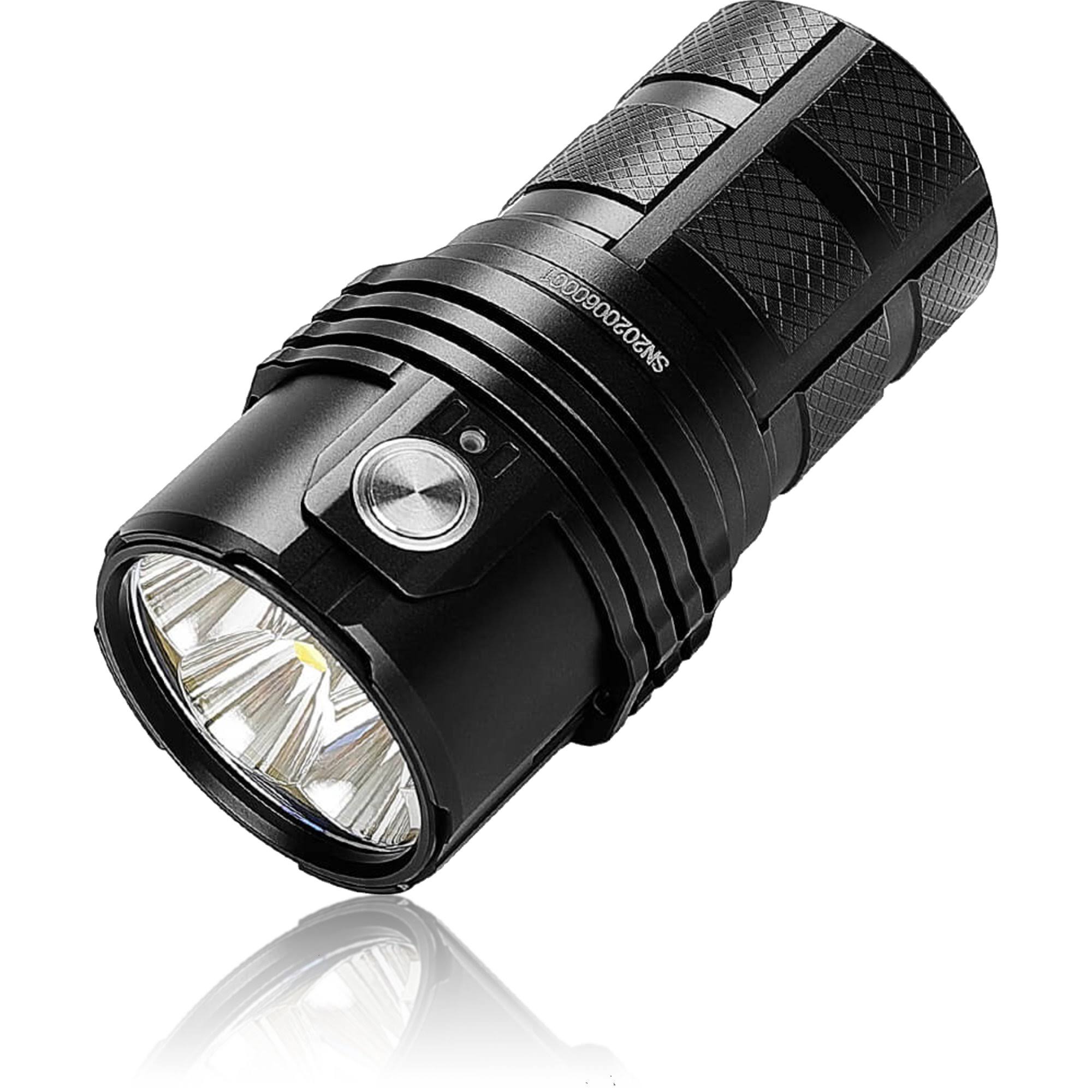 IMALENT MS06 Rechargeable LED Flashlight, 25000 Lumens, 513m Beam, 3��21700 Batteries, Magnetic USB Charging