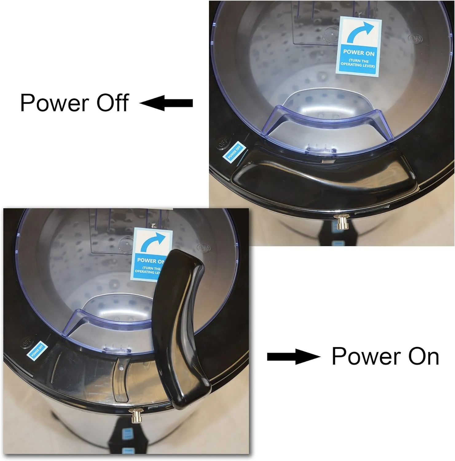 3200 rpm Portable Spin Dryer 110V/22lbs Stainless Steel