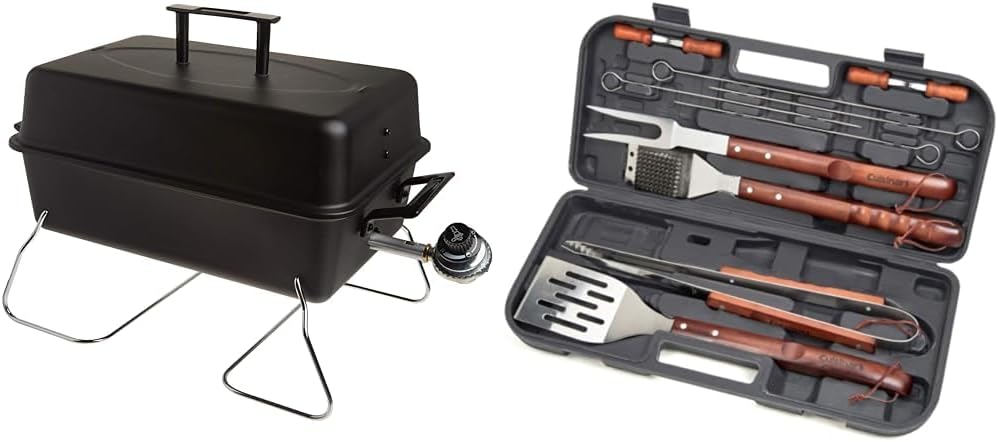 Portable Convective 1-Burner Stainless Steel Propane Gas Grill - 465133010