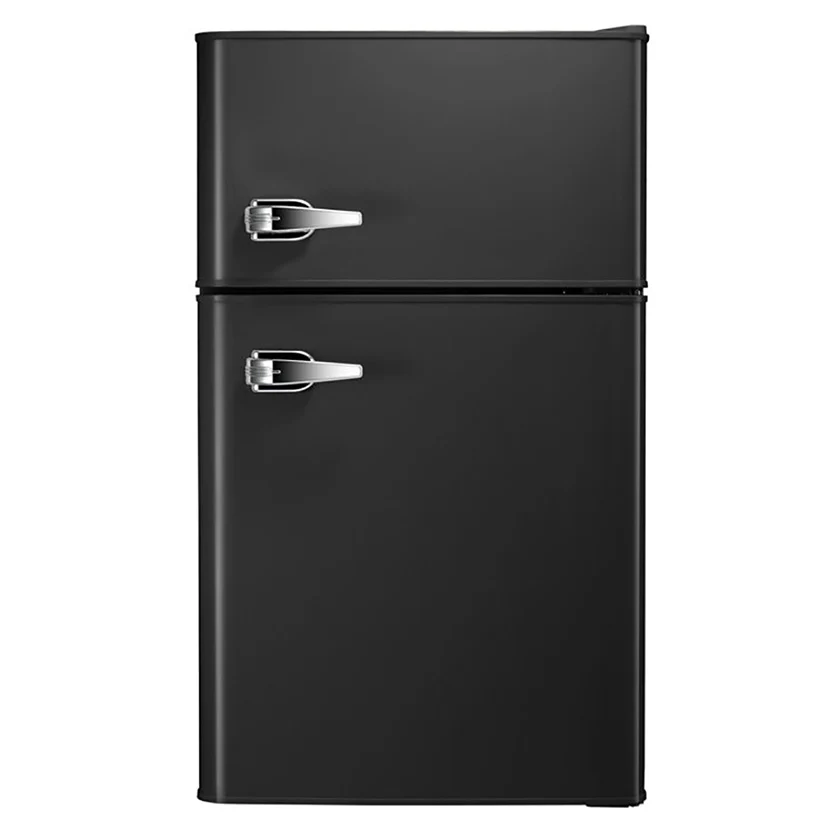 3.2 cu. ft. 2-Door Mini-Refrigerator in Black