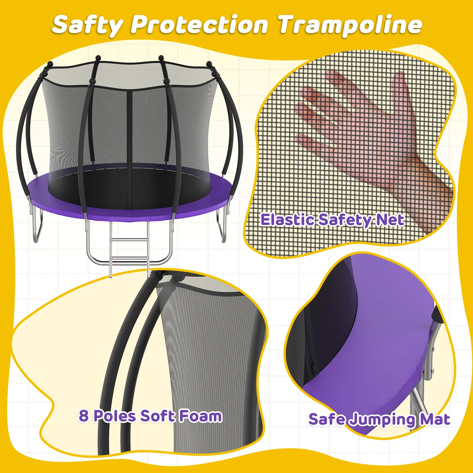 Trampoline 10FT Outdoor Trampoline