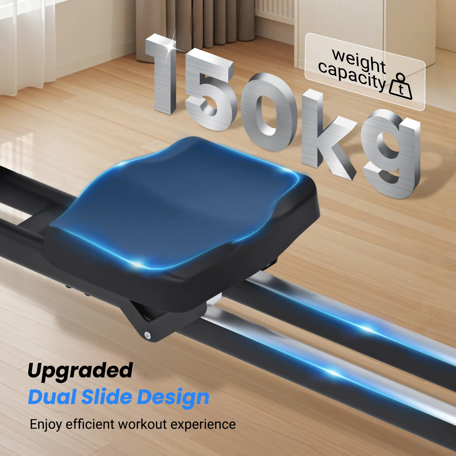 Magnetic Rowing Machine 16-Level Resistance