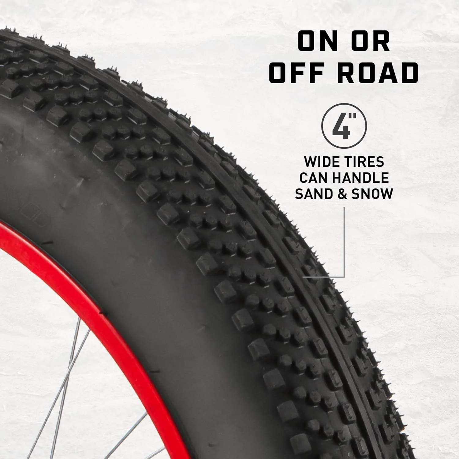 Mongoose Dolomite Fat Tire Mens Mountain Bike