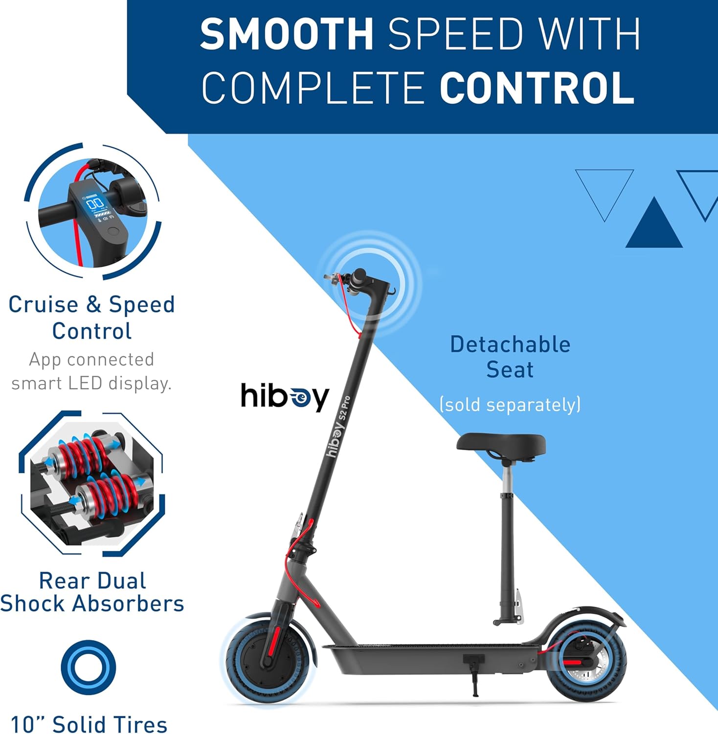 Electric Scooter, 500W Motor, 10