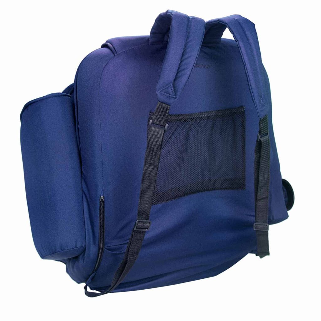 WEST MARINE High-Back Portable Seat with Armrests & Pockets, UV-Resistant, Water-Repellent Fabric