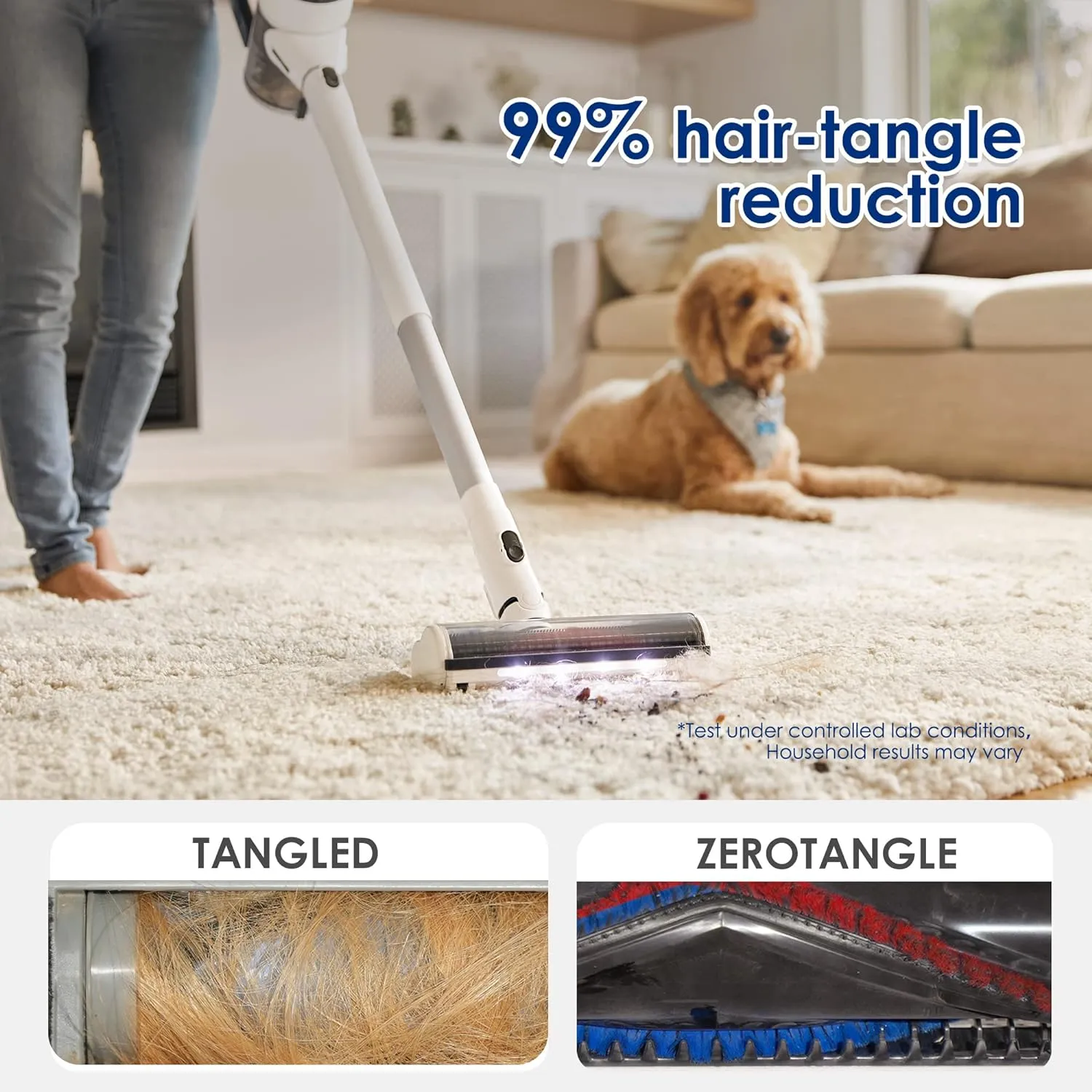 Cordless Vacuum Cleaner, Smart Stick Handheld Vacuum Strong Suction & Lightweight, Cordless Handheld Vacuum Deep Clean Hair, Hard Floor, Carpet, Car (Pure ONE S11 Grey)