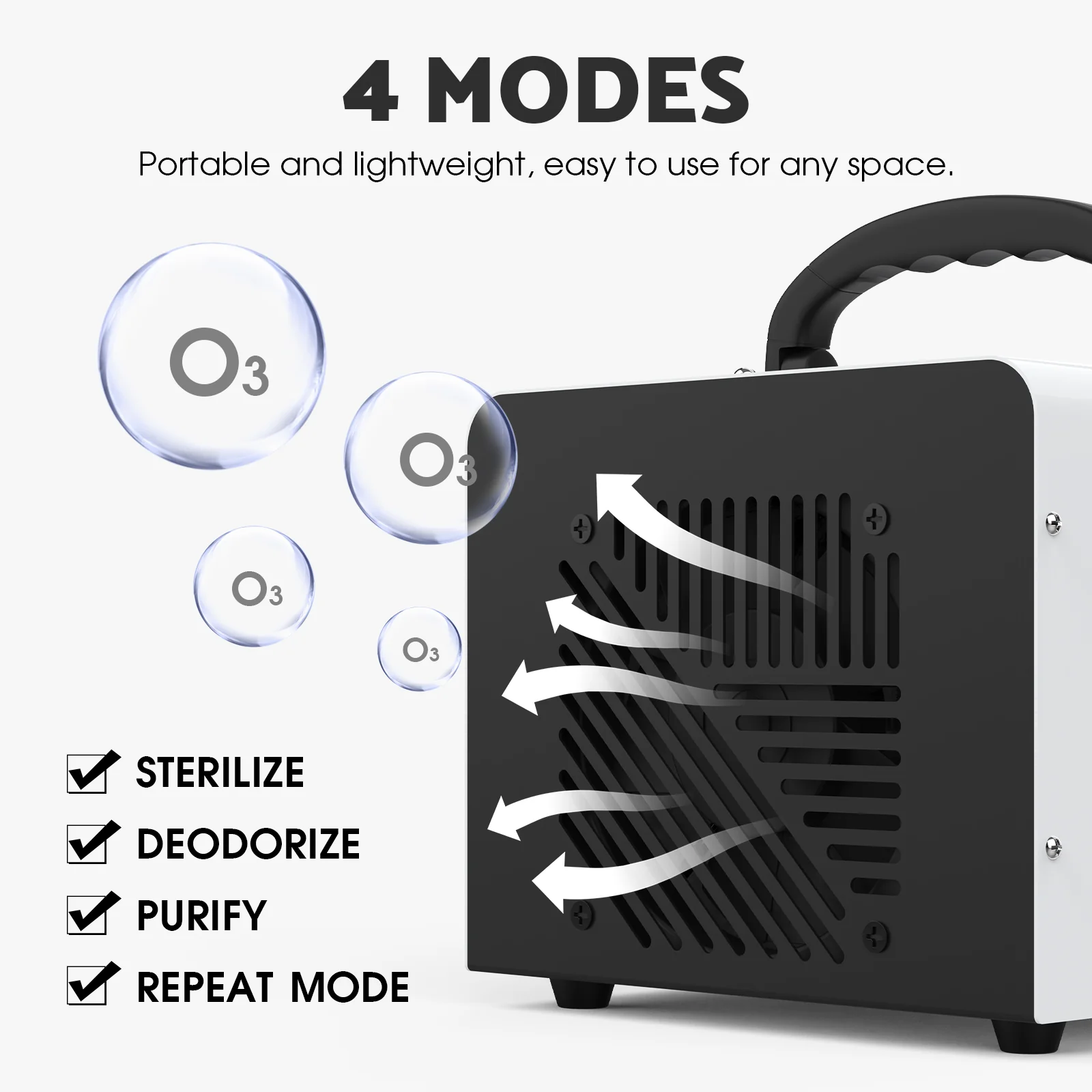 Ozone Generator 60000mg/h Air Purifier