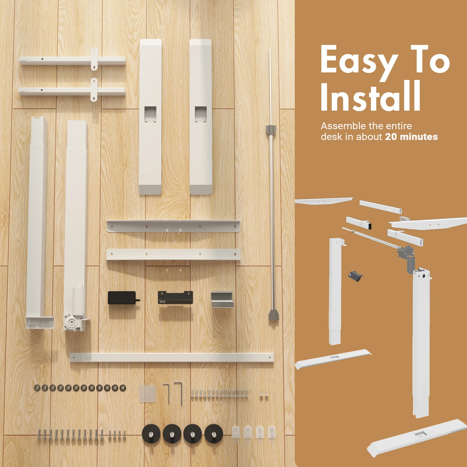 Standing Desk Frame Electric Adjustable Height