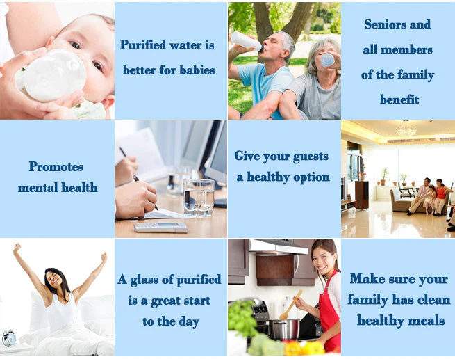 Aimex 16L Water Purifier + 3x 8-Stage Filters