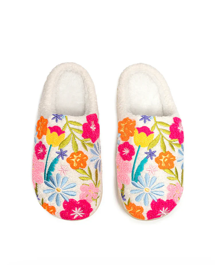 FLOWER BLOOM SLIPPERS