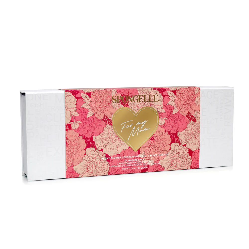 SPONGELLE-FOR MOM PEONY FLOWER SET