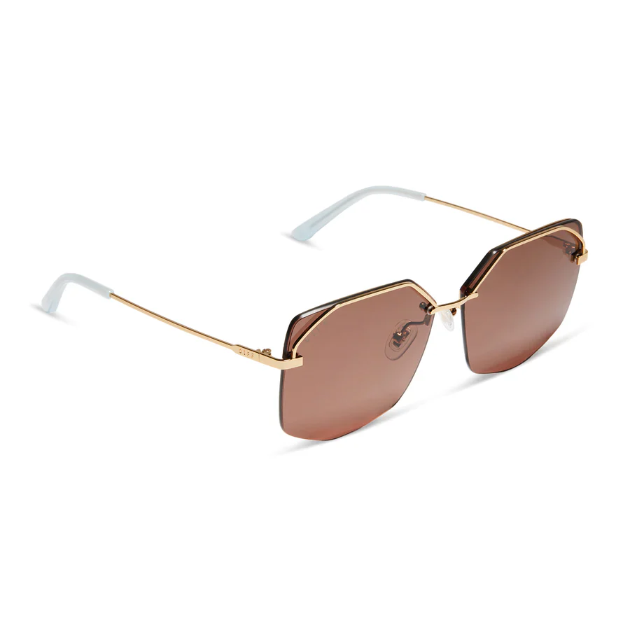 DIFF-BREE-SHINY GOLD+BROWN POLARIZED