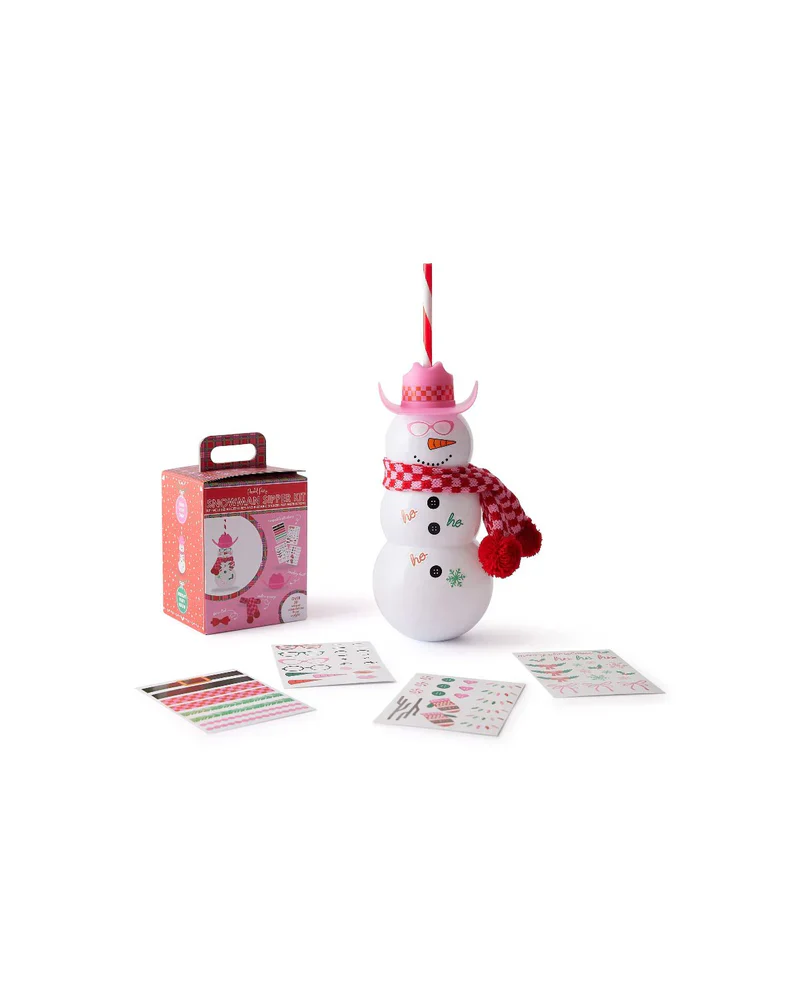 SNOWMAN SIPPER ACCESSORY BUNDLE
