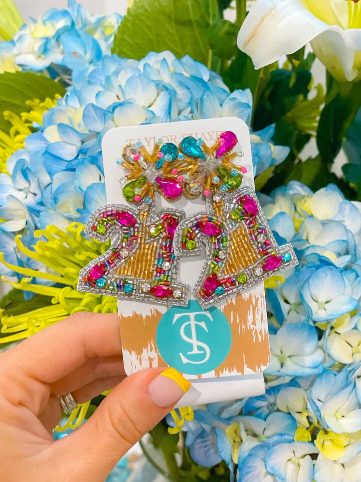 MILESTONE 21ST BDAY EARRINGS