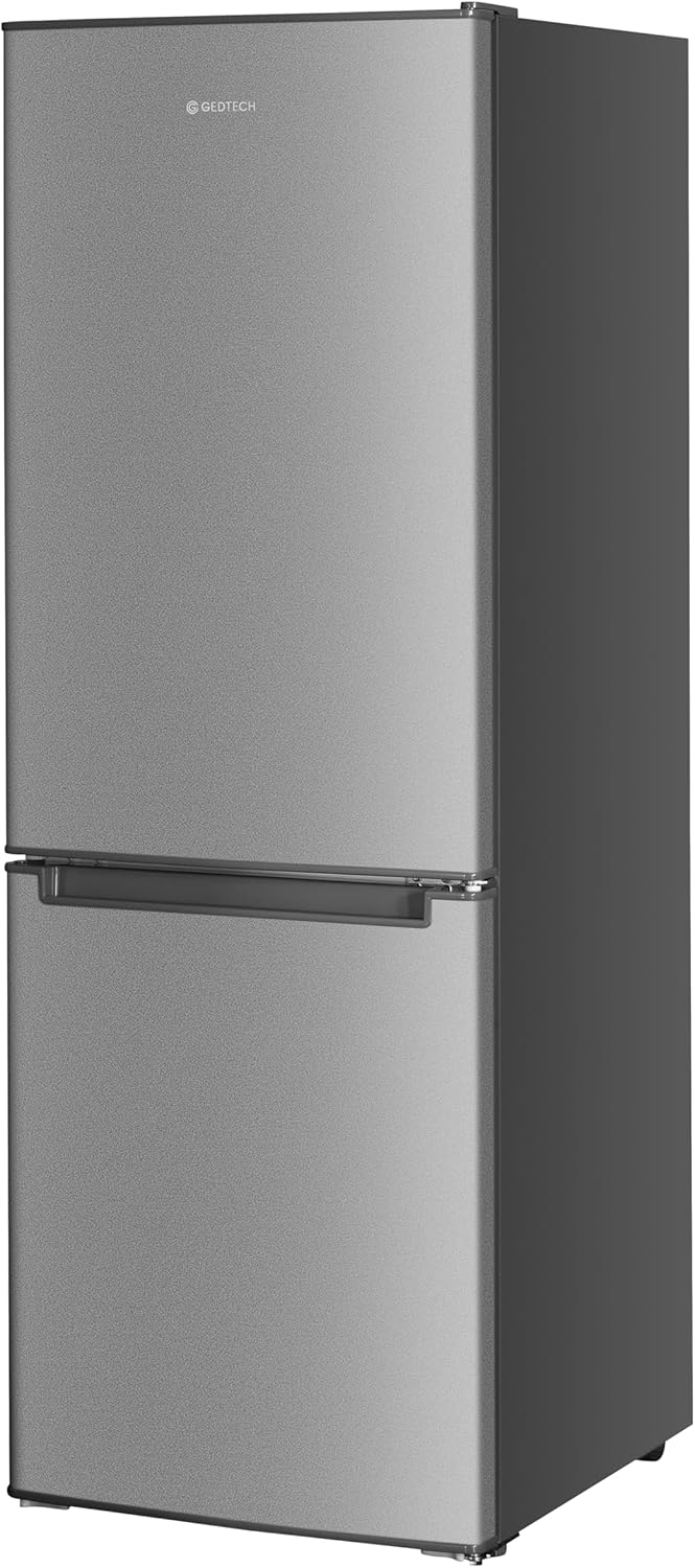 GEDTECH Réfrigérateur combiné congélateur bas 173L GCB173SL - Silver