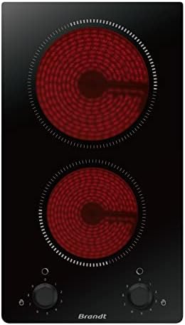 DOMINO VITRO 30CM BRANDT BPV6210B : Gros électroménager