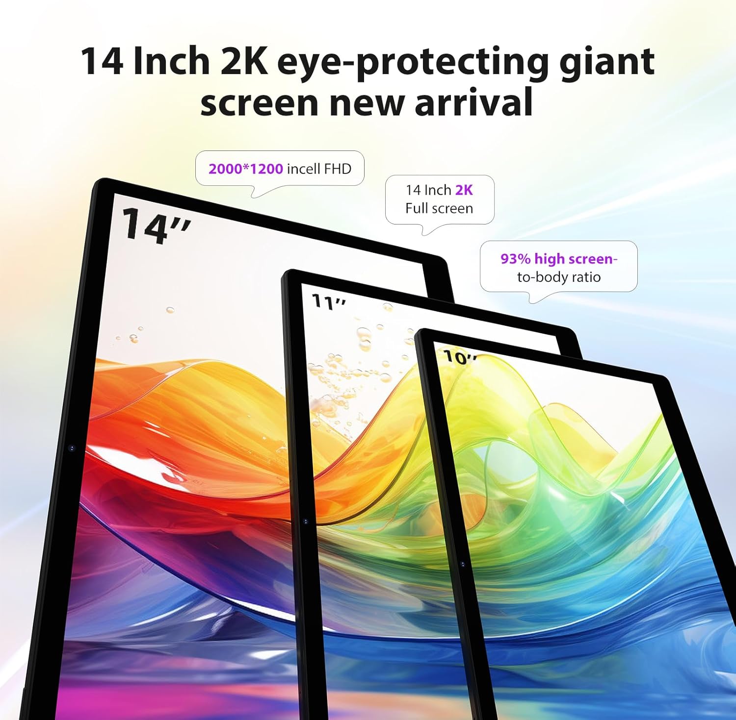 FASTWD 2024 Newest Android 14 Tablette