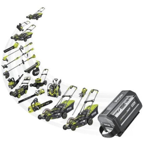 Tronçonneuse 36V LithiumPlus Brushless - 1 batterie 5.0Ah - 1 chargeur RY36CSX35A-150