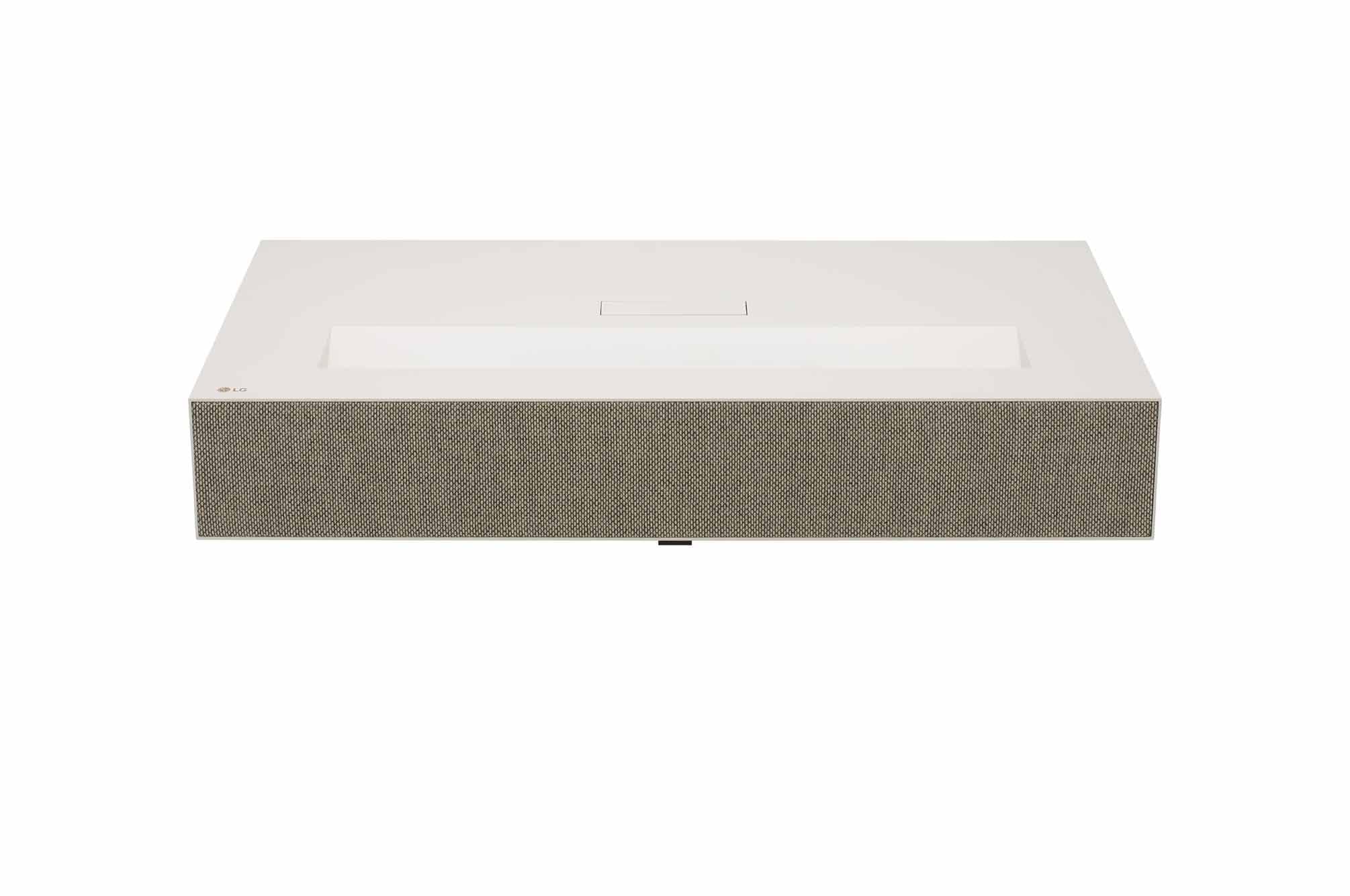 LG CineBeam Vidéoprojecteur Laser HU915QE Focale Ultra Courte pour Home Cinema, 3700 lumens, 4K UHD 2160p, Projection Entre 90