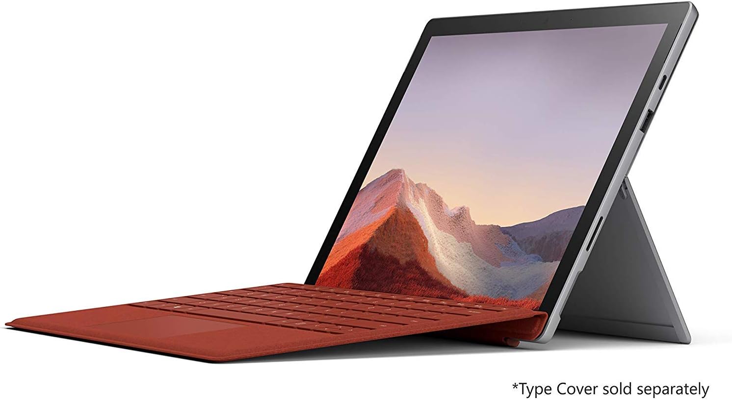 2021 Microsoft Surface Pro 7+ avec Intel Core i7-1165G7 (12.3-pouces, 16 Go RAM, 256 Go SSD) Platine (Reconditionné)