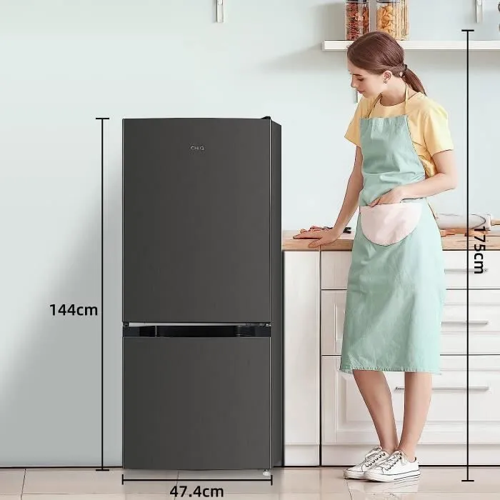 Réfrigérateur congélateur en bas CHiQ FBM157L42 (classe énergie : E) - Réfrigérateur congélateur bas 157 Litres