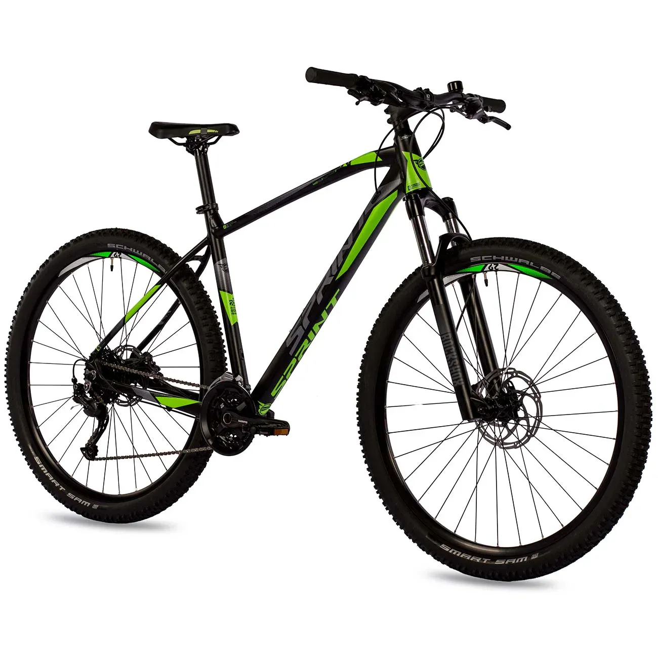 Herren 27,5 Mountainbike Apolon MTB Hardtail Fahrrad 27 Gang Shimano ALIVIO RD-M3100, SGS S-N