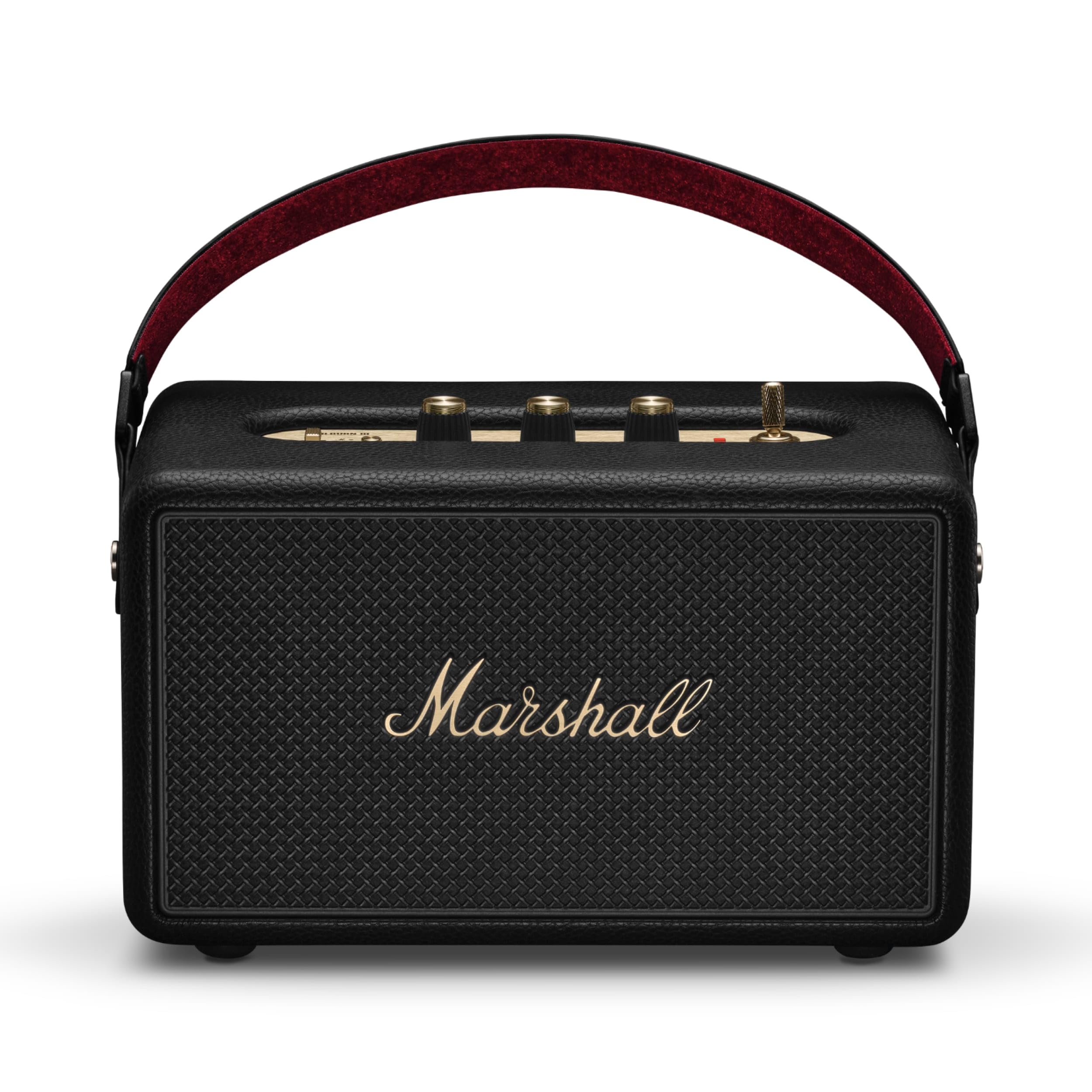Marshall Kilburn III Bluetooth Enceinte Portable avec Plus de 50 h d’autonomie - Noir et Laiton