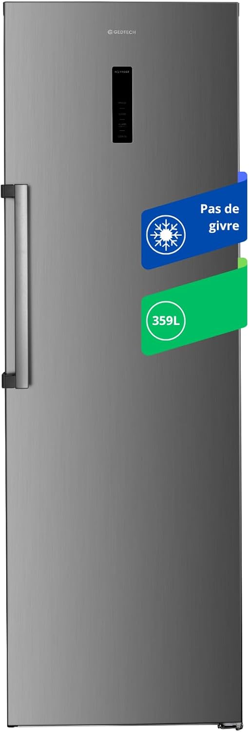 GEDTECH Réfrigérateur simple 359L GSP359NFIX - No Frost - Inox