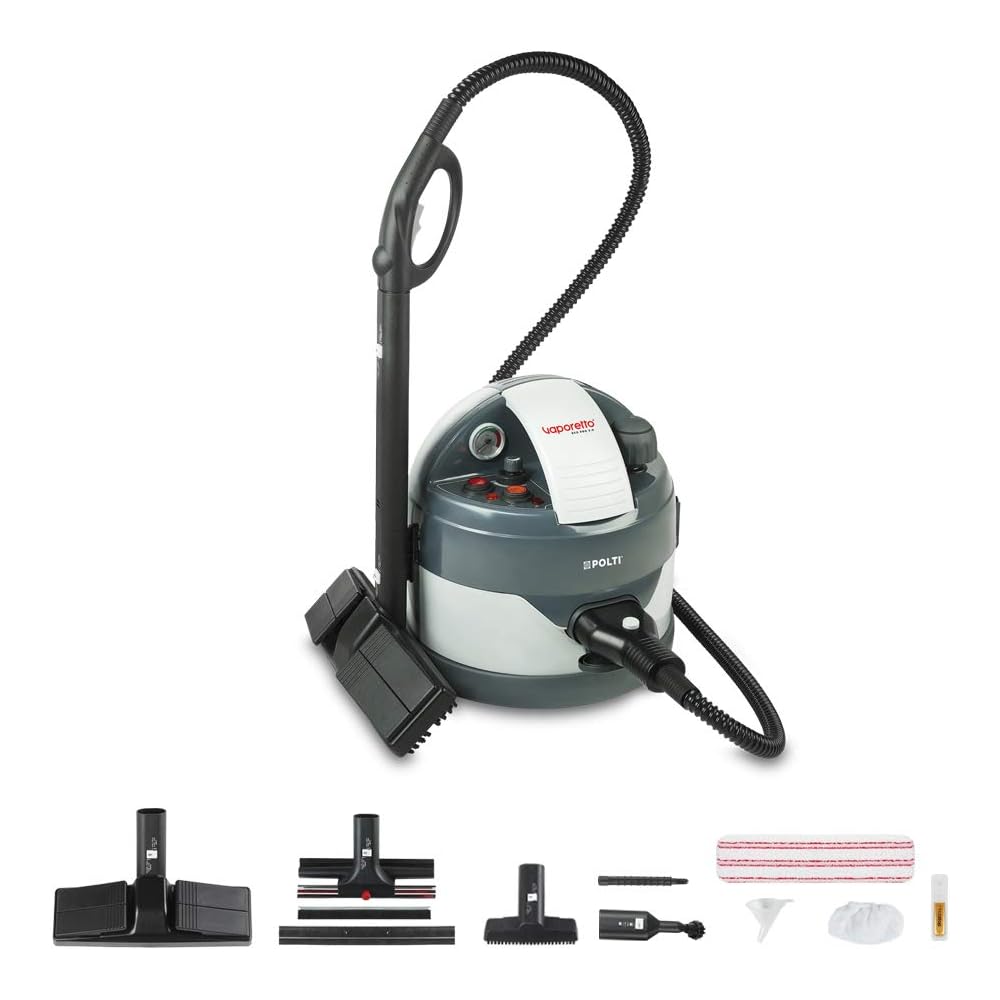 Polti PTEU0260 Vaporetto Eco Pro 3.0 Nettoyeur Vapeur, 4,5 Bar, 2000 W, Gris + Polti Kalstop Accessoire Nettoyeur Vapeur Anti-Calcaire : Cuisine et Maison