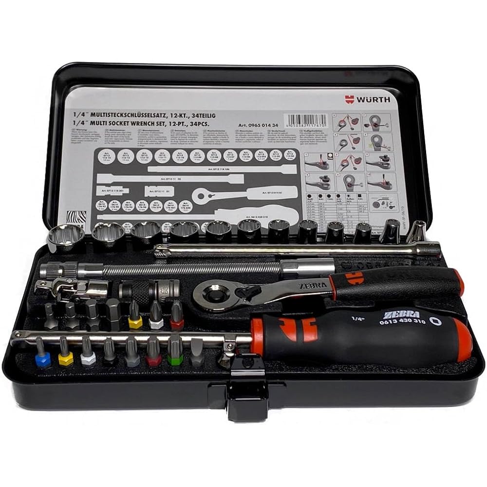 Würth Clé à douille 1/4 