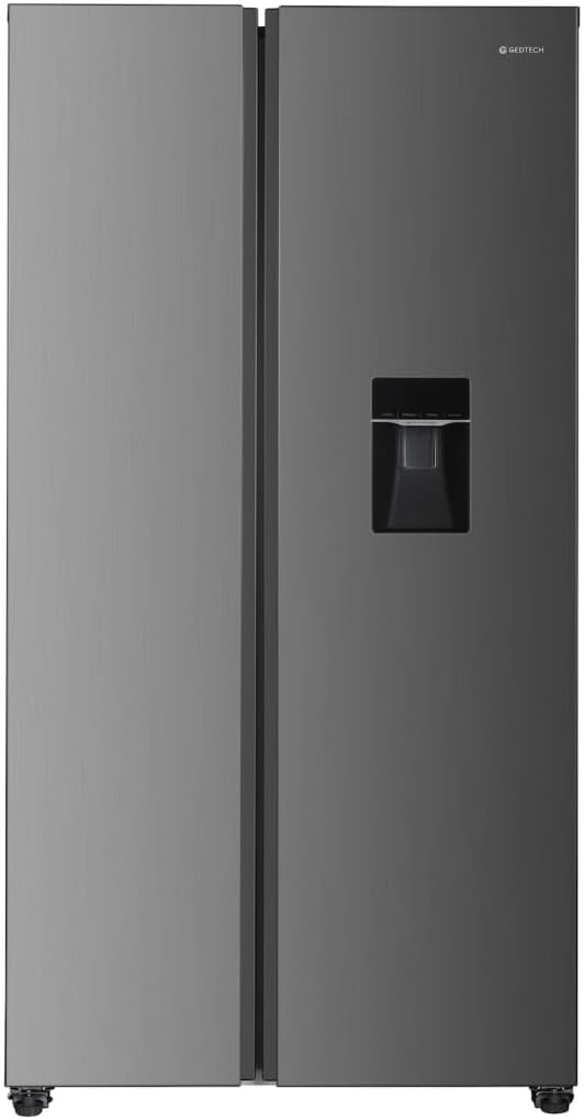 GEDTECH Réfrigérateur multi-portes GSBS510IXT 510L (324L + 181L) - Distributeur d'eau - Inox