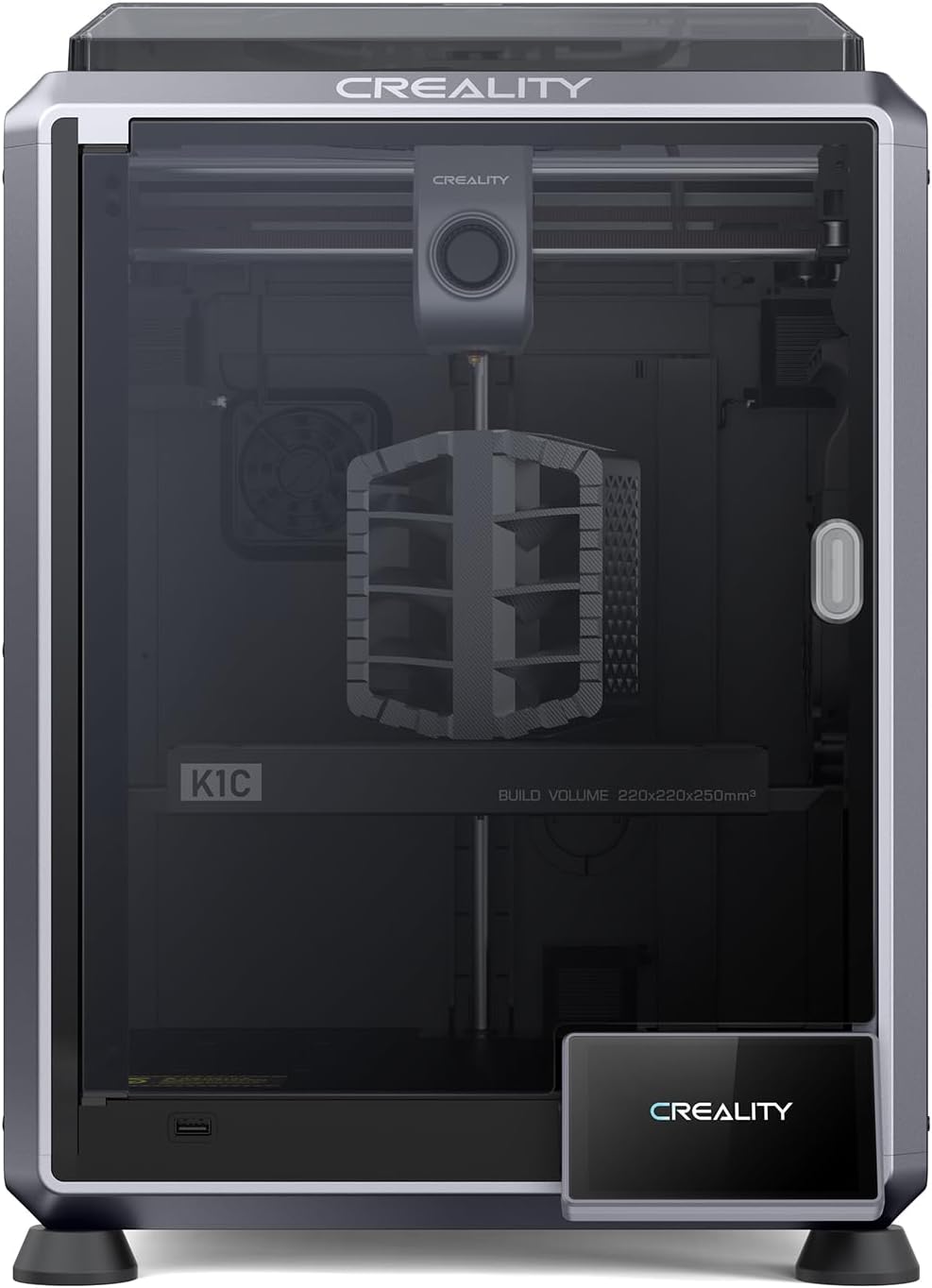 Imprimante 3D Creality K1C, nouveau modèle officiel 2024 (220 mm x 220 mm x 250 mm)