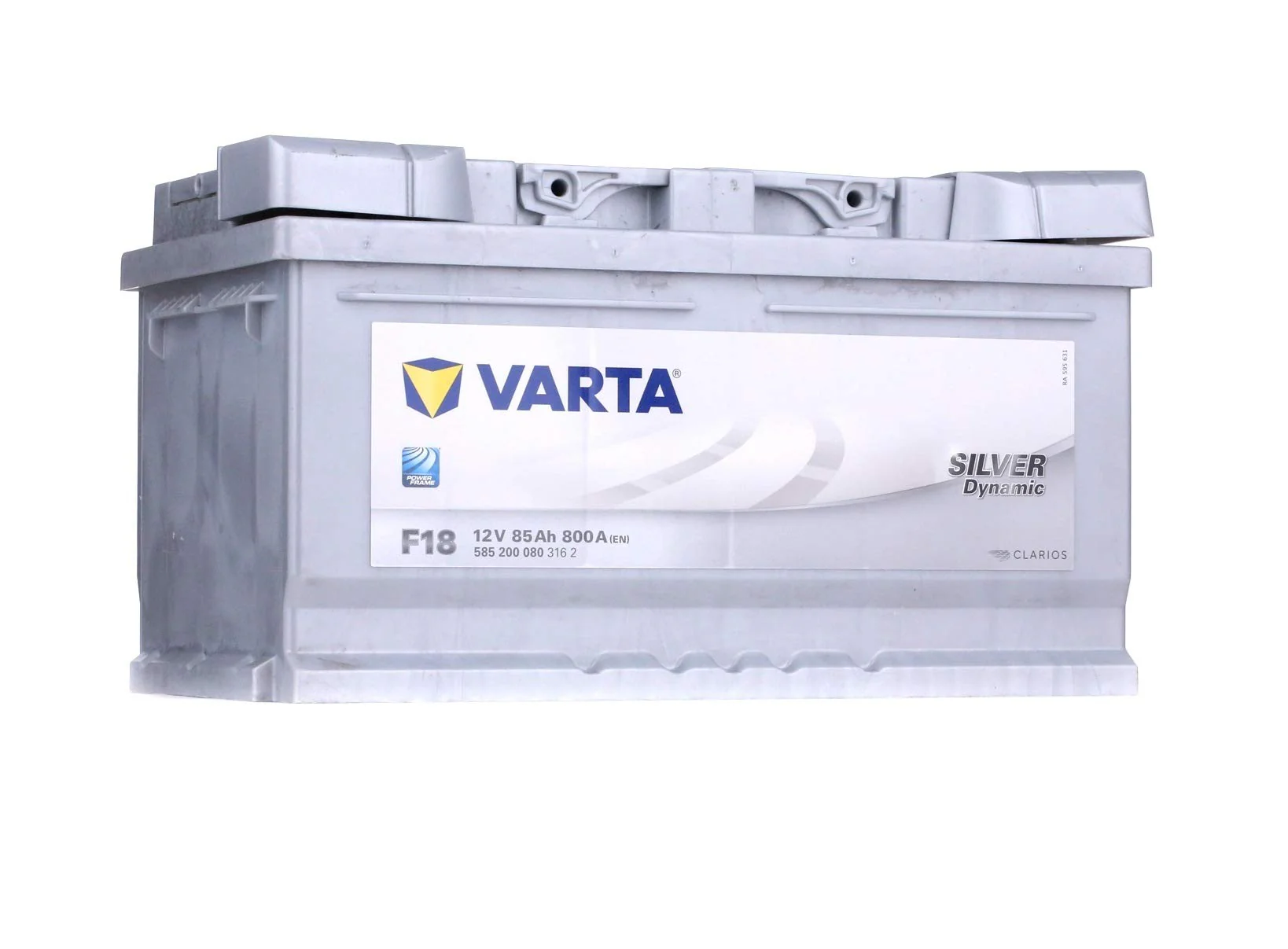 Varta Silver Dynamic F18 Batterie Voitures, 12 V 85Ah 800 Amps (En)