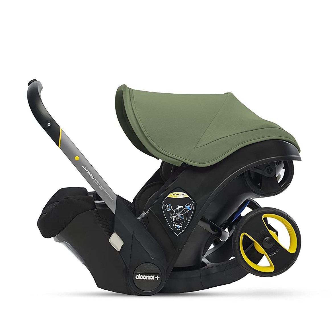 Doona Infant Car Seat & Latch Base Car Seat to Stroller Desert Green US Version