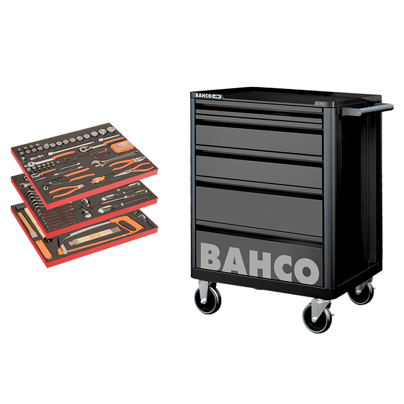 Tool Trolley General Purpose Tool Kit - 158 pcs  BASIC