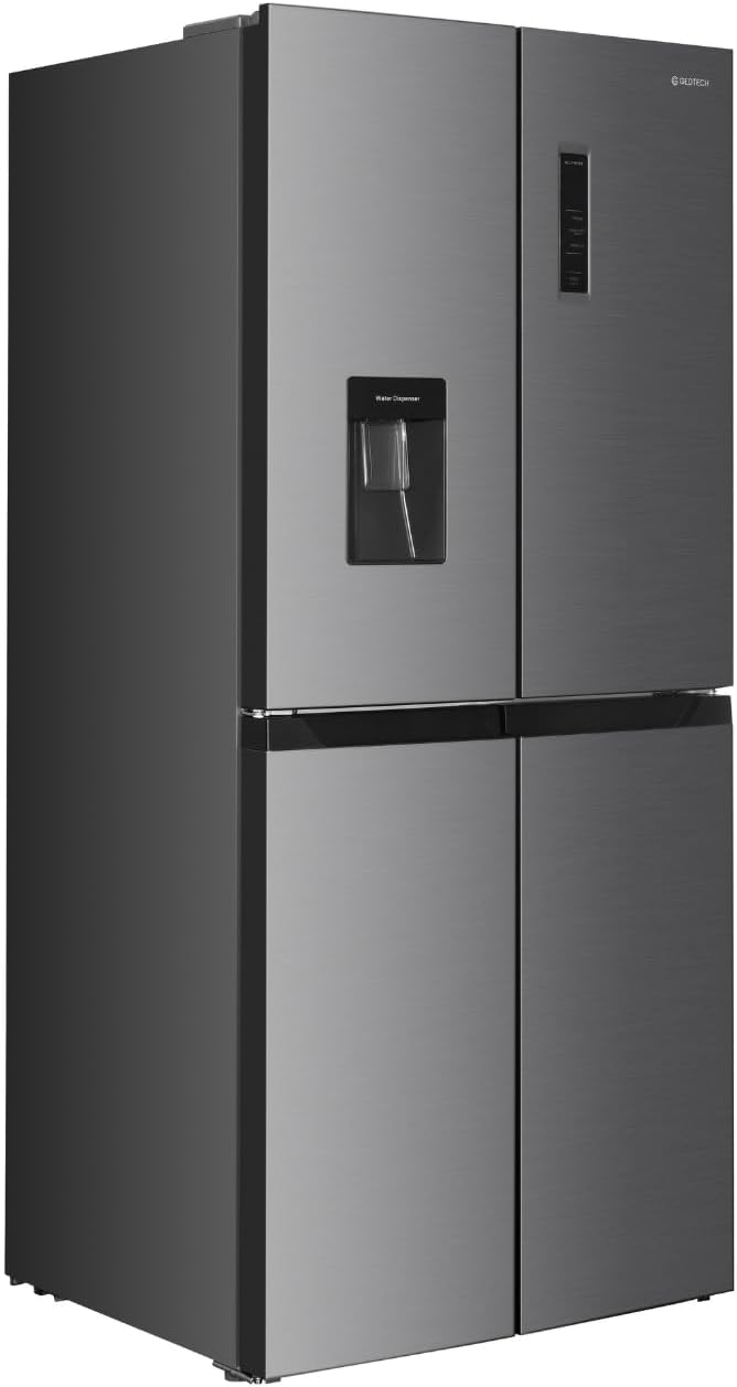 GEDTECH Réfrigerateur multi-portes GMP470IXT 470L (301L + 169L) - Distributeur d'eau - No Frost - Inox