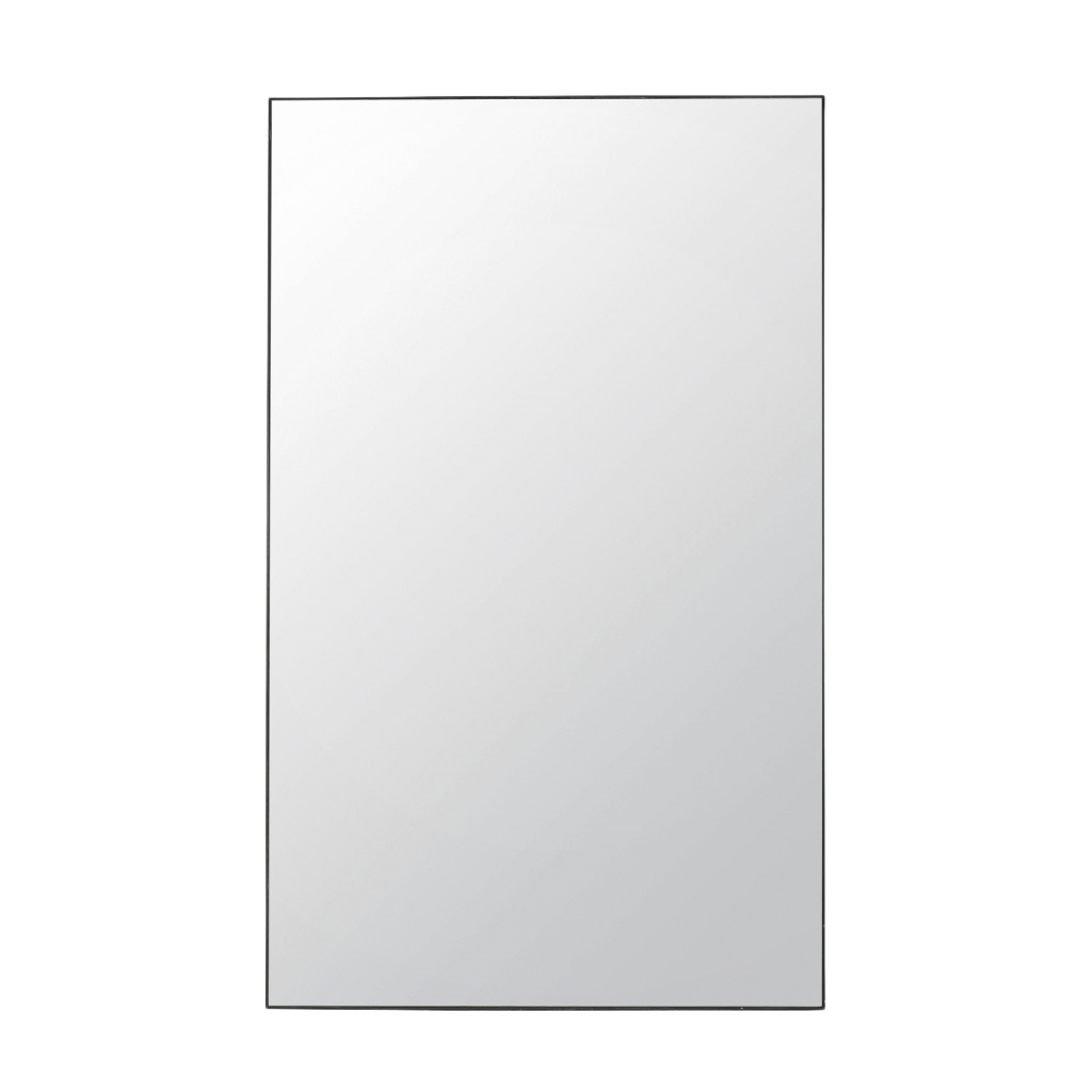Miroir mural rectangulaire sans cadre, design moderne, 160 × 60 cm