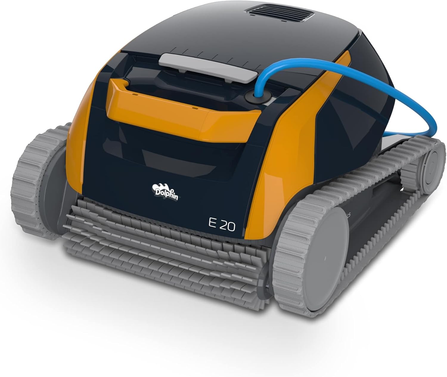 Dolphin E20 Robot Nettoyeur électrique avec Fil pour Piscine Hors-Sol Jusqu’à 10 m - Nettoyage Fond et parois - Économie d'énergie