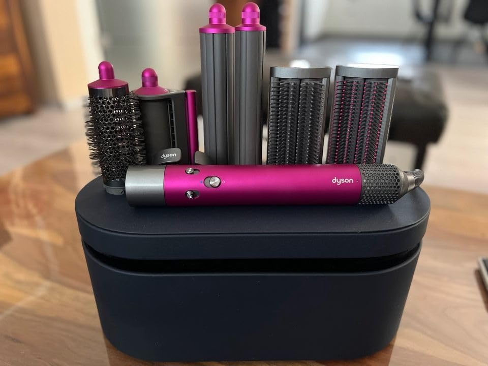 Dyson Airwrap Smooth+Control Multistyler Warm Fuchsia Nickel 2.675 m 1300 W Multi Styler Warm, 28 °C, 90 °C, Fuchsia, Nickel, 2,675 m