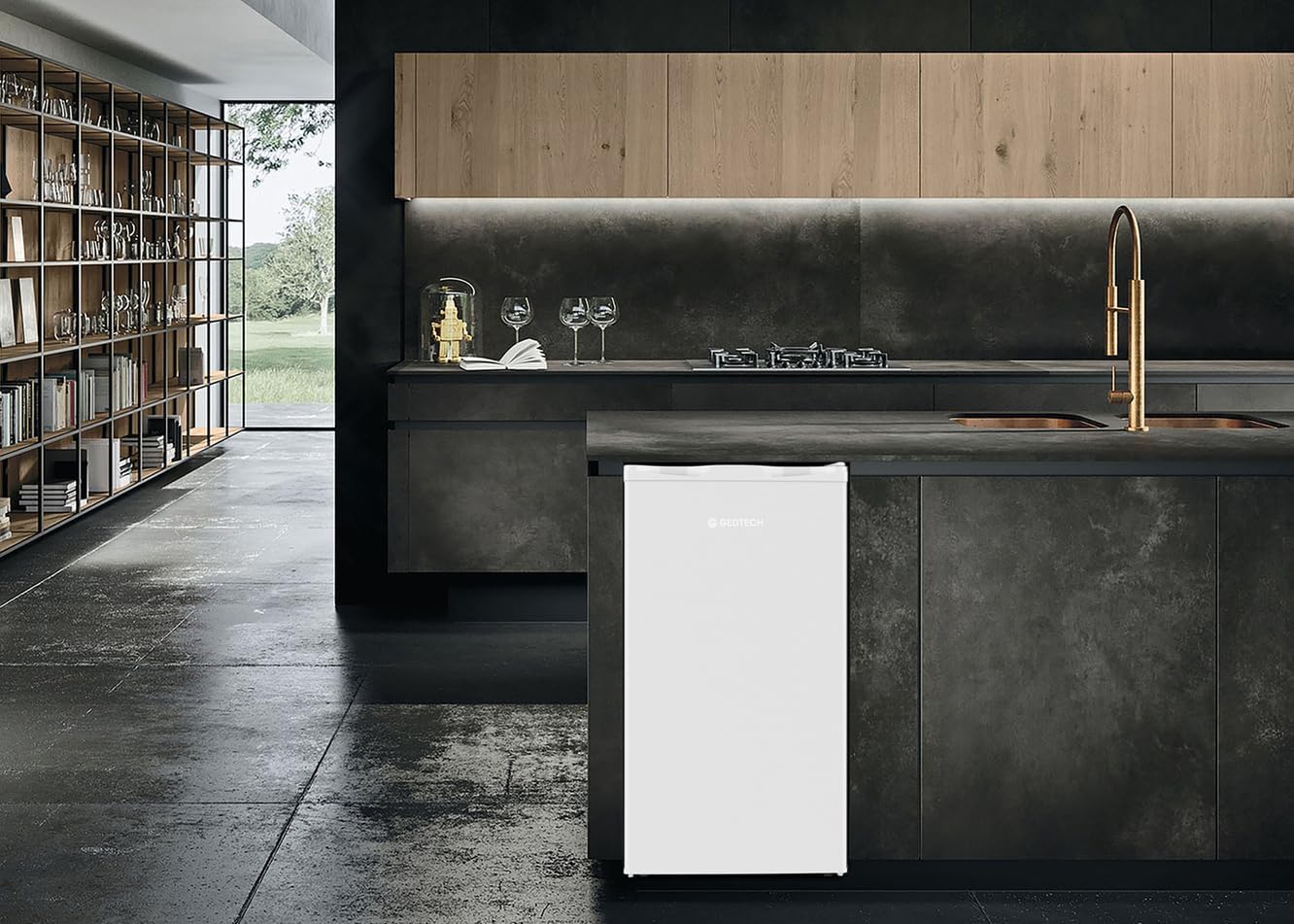 GEDTECH Réfrigerateur Table Top 85L GTOP93WH - Couleur blanc